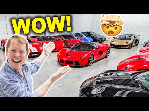 The TEXAS Gentleman's Garage! Exploring a Supercar Hideaway