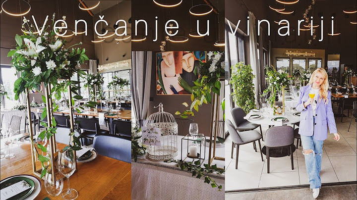 Venčanje u vinariji 🌿| Pripreme, dekoracije, postavka | Studio Sanjarenje | Winery wedding 🍇
