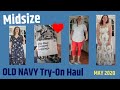 Large OLD NAVY try-on haul | May 2020 | Midsize 14/L/XL