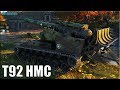 Жесть 9к урона на АРТЕ ✅ World of Tanks Т92 HMC