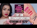 *BEST* NYKAA Pink Friday Sale Recommendations | TRY ON Makeup, Skin Care + Giveaway | Shalini Mandal