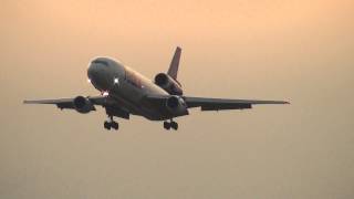 FedEx Douglas DC-10 Beautiful Landing Minneapolis International HD