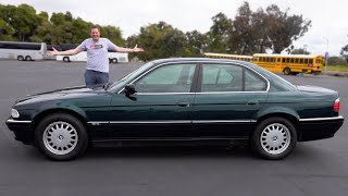 This E38 BMW 730i Is a Crazy Base Model Never Sold in the USA