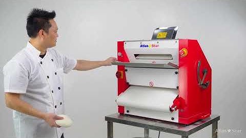 Pizza dough sheeter operating best pizza baking machine pizza roller pizza base / Bakery Machinery