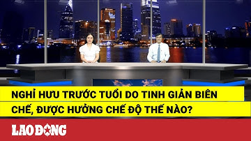 Nghỉ hưu trước tuổi do tinh giản biên chế, được hưởng chế độ thế nào? | Báo Lao Động