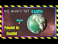 Earth found in no mans sky  nms 2024  replica earth and moon found 