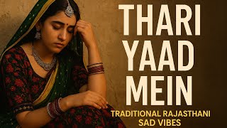 'Thari Yaad Mein – Traditional Rajasthani Sad Vibes Song | JKV Gurawa'
