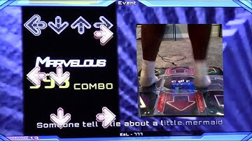 DDR Universe 3 (Stepmania 5) 777 Challenge AAA PFC (with footcam)