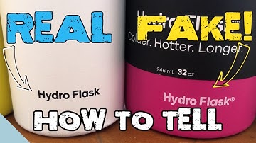How To Tell A Fake Hydro Flask From a Real One