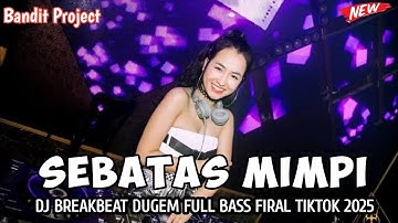DJ BREAKBEAT CAMPURAN VIRAL TIKTOK TERBARU 2025 || SEBATAS MIMPI || MIXTAP DUGEM FULL BASS