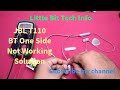 JBL T110BT Wireless Earphone को कैसे Repair करे | One Side Earbud Not Working
