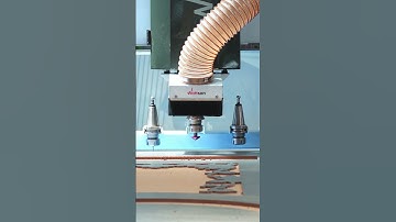 Equipment for CNC routers: Automatic tool change #virmer #wattsan #shorts #cncrouter