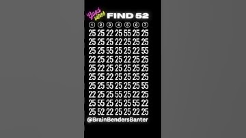 Beat The Numbers Challenge! Go! #shorts