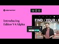Introducing Editor V4 Alpha! Classes, States, fully responsive style controls, single divs &amp; more!