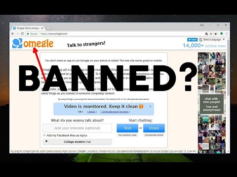 Video: Cosa fare per non essere banditi da omegle?