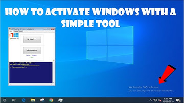 How to activate Windows 7/8/8.1/10 with a simple tool (2020)