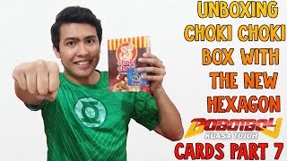 AKHIRNYAAA!!! DAPAT JUGA KAD....! Unboxing Choki Choki Box Boboiboy Kuasa Tujuh Hexagon Cards Part 7