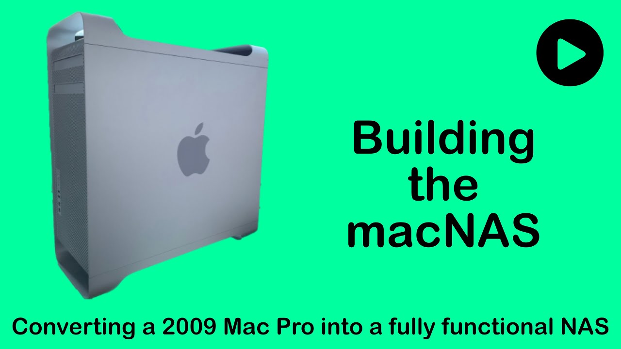 how to turn an old apple mac pro computer into a nas