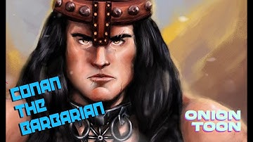 CONAN THE BARBARIAN - KRITA - Music Video Speed up art process