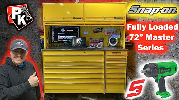 Fully Loaded Snap On Toolbox Tour!! / 72" Snap On Master Series Toolbox #snapon #toolboxtour #tools
