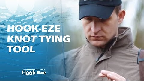Hook-Eze Fishing Knot Tying Tool! Fastest way to tie strong Fishing Knots!
