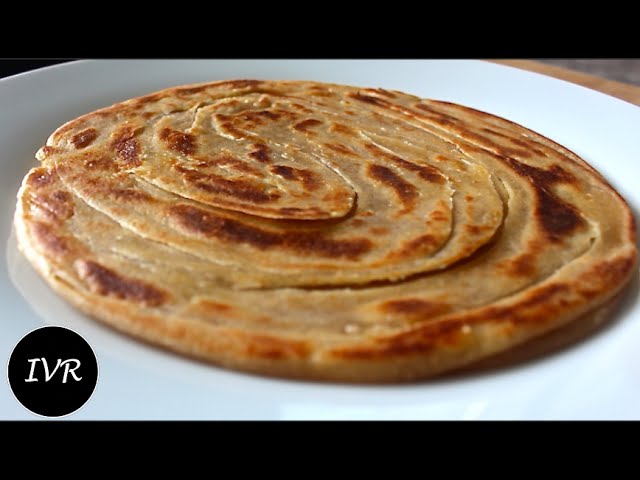 "Lachha Paratha/Multi-Layered Indian Bread" | Unique & Tasty - Indian Vegetarian Recipe | Indian Vegetarian Recipes