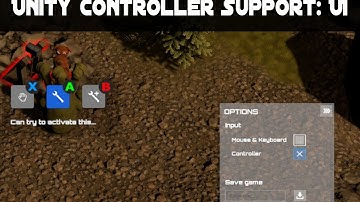 Unity UI Controller support Tutorial