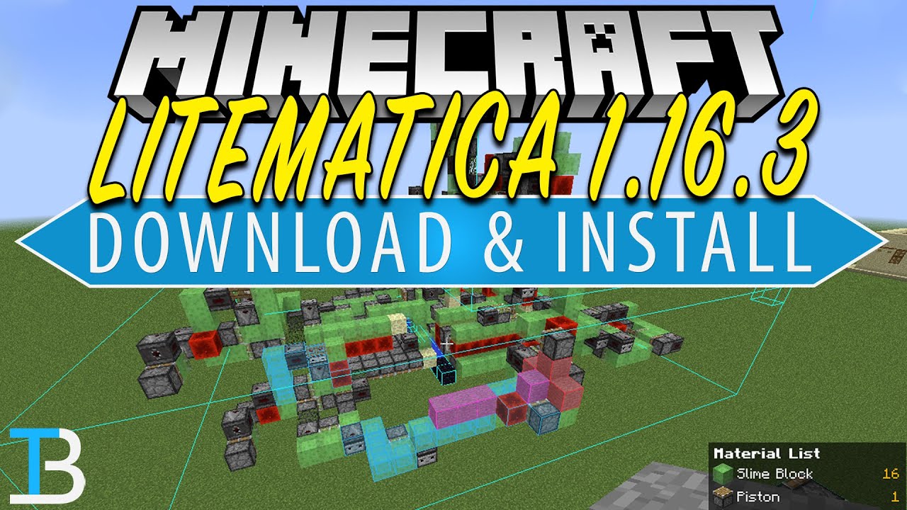 How To Download & Install Litematica in Minecraft 1.16.3 (Get