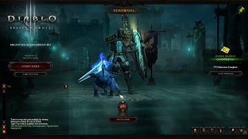 Diablo 3 amazing invoker crusader gameplay gr 90+!