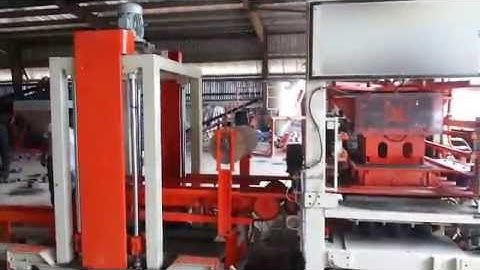 Automatic Concrete Blocks Making Machine with Pallet Stacker