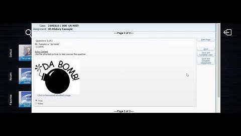 Student Online Assignments in Skyward Instructional Video