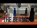 The beast  3d printer timelapse 4 extruders