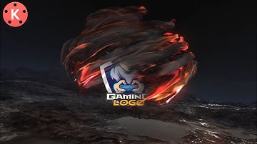 How to Make Burning Gaming Logo Animation intro in Kinemaster in Hindi