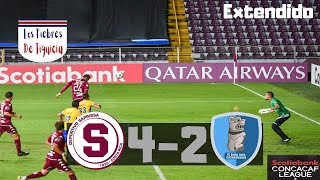 Deportivo Saprissa vs Santa Lucia 🇨🇷⚽️ Octavos de Final Liga Concacaf 2021 (Extendido)