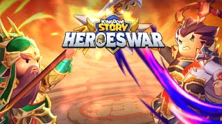 Kingdom Story: HEROES WAR Game — Mobile Game | Gameplay Android screenshot 5
