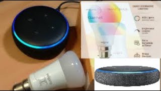 How to Setup Wipro Garnet Smart Light LED Bulb I Review Testing I How to Connect Smart Bulb to Alexa