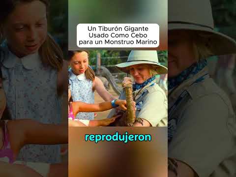 Un Tiburón Gigante Usado Como Cebo para un Monstruo Marino.#shorts #viralvideo