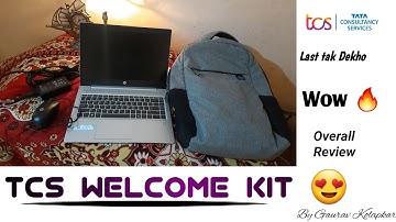 Tcs Welcome Kit 😍 || Tcs asset unboxing video || Unboxing tcs welcome kit || tcs laptop || Tcs asset