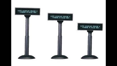 BS220V-V CUSTOMER POLE DISPLAY (VFD), USB