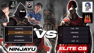 Ninjayu Vs Elite Cs Tiktok Terkenal Latihan Keras Untuk Laga Offline