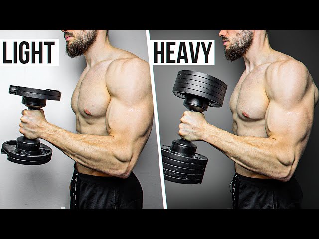 Science Behind Light Vs Heavy Weights For Muscle Growth 