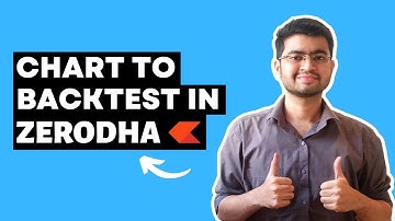 How To Backtest Charts using Zerodha Kite FREE