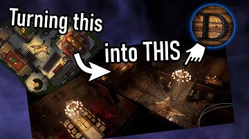 Creating a battlemap in Unreal Engine 5 - Timelapse: Full floor 1