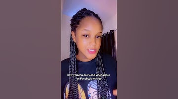 How to download videos on Facebook . Watch the full video on my page