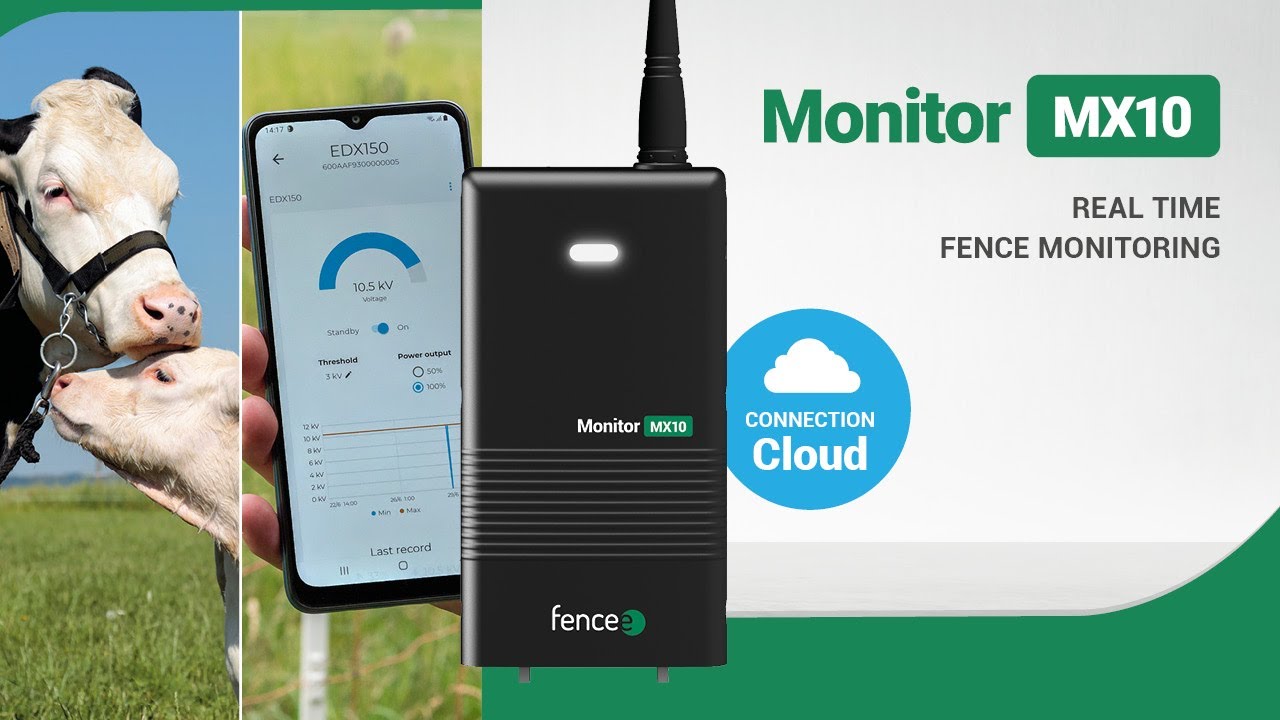 fencee electric fence Monitor MX10 (2022) YouTube
