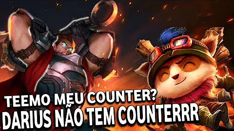 Como jogar de Teemo contra Darius?