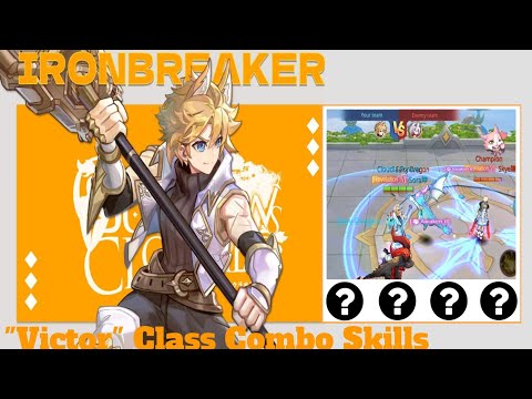 Guardians of Cloudia Ironbreaker "Victor" Class Combo Skills | Sora-kun Gameplay