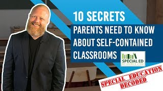 Top 10 SelfContained Classroom Secrets | Special Education Decoded