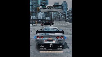 Corvette C6.R Vs Federal Cops #nfsmw   #nfsmostwanted #nfsmwremastered #reels #policechase #foryou