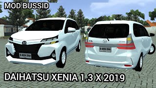 MOD BUSSID DAIHATSU XENIA 1.3 X 2019 - Bus Simulator Indonesia